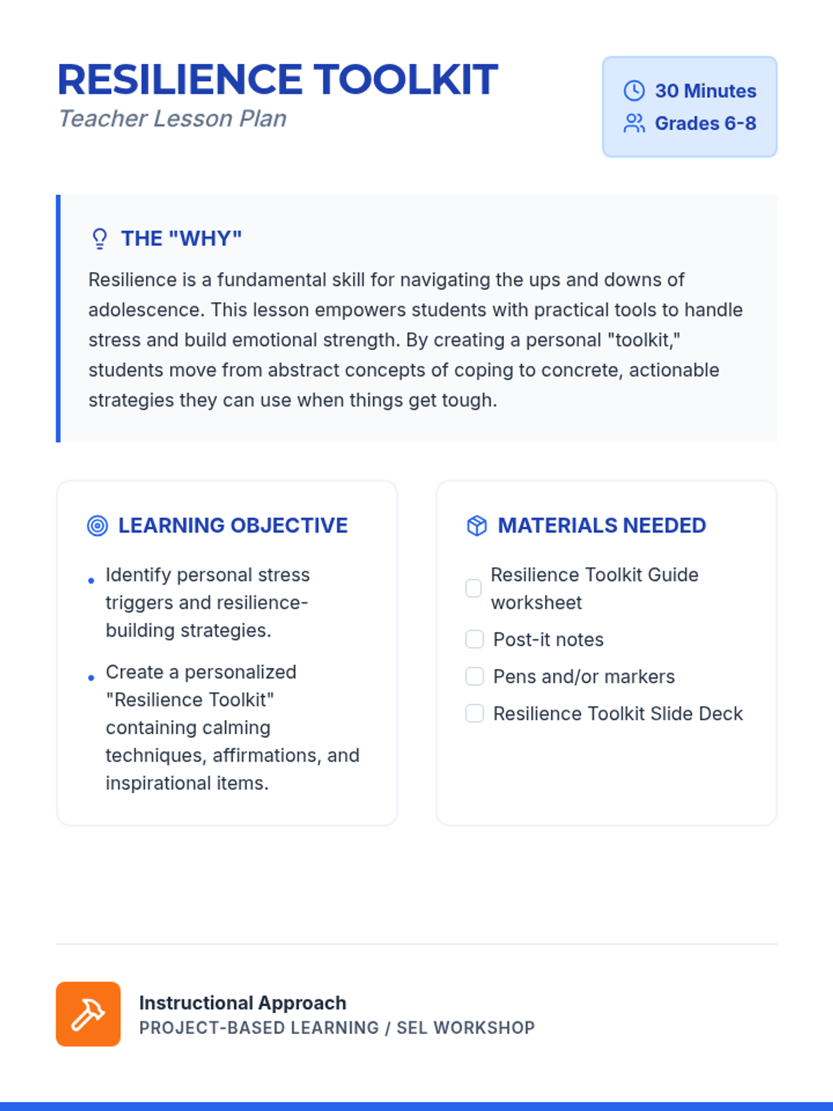 Resilience Toolkit Workshop • Lesson • Lenny.com
