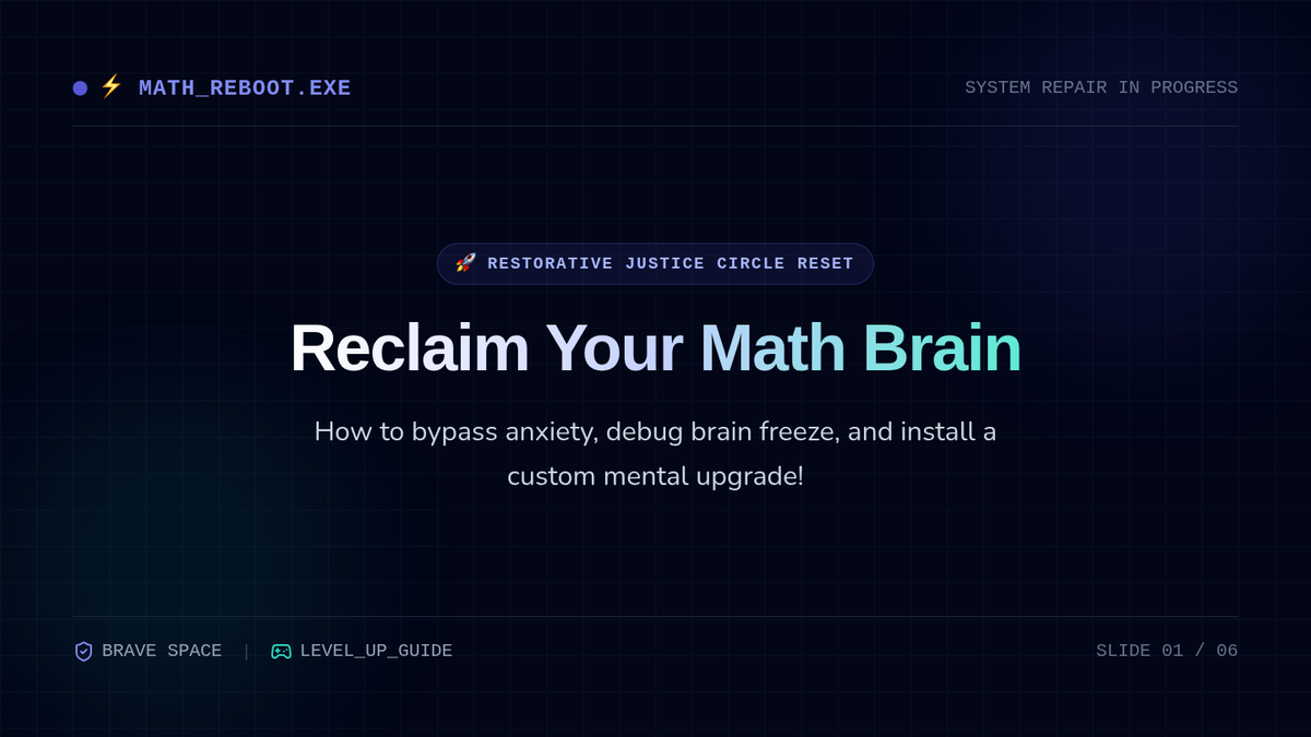 Math Reboot Slides