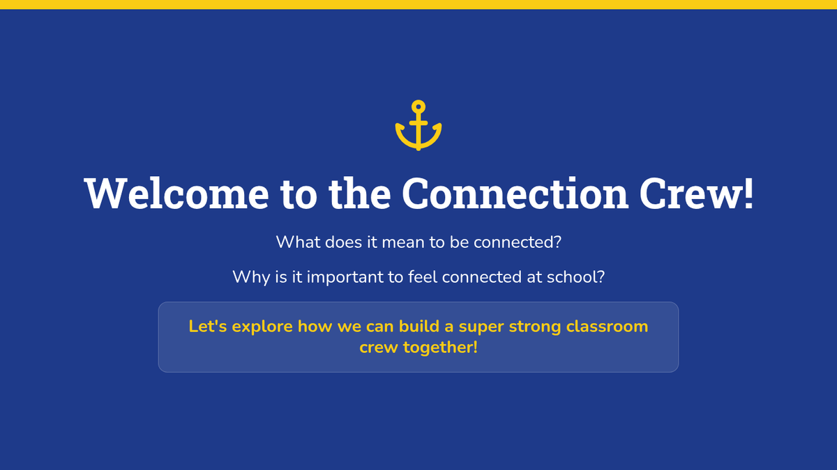 Connection Crew Building Our Connection Crew • Lesson • Lenny.com