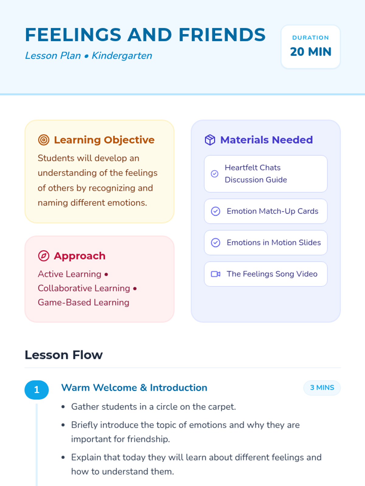 Feelings and Friends • Lesson • Lenny.com