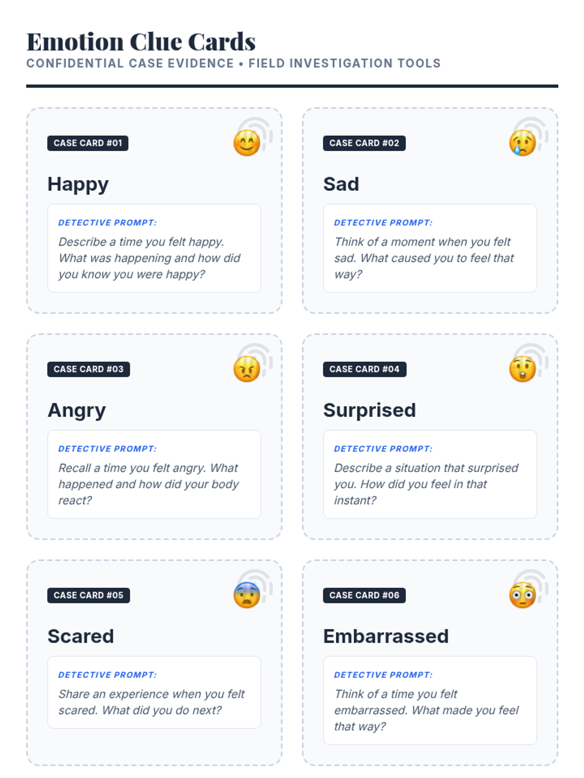 Emotion Detectives • Lesson • Lenny Learning