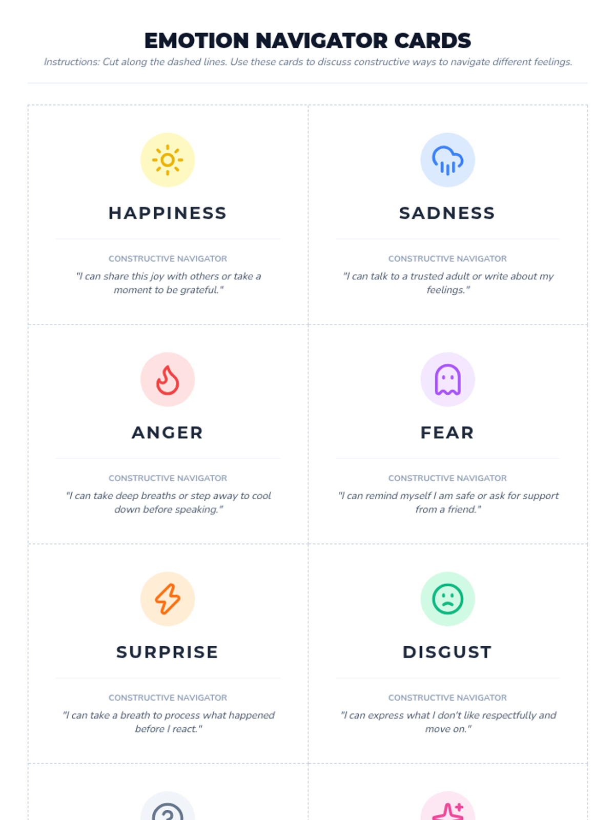 Emotions Explorer • Lesson • Lenny Learning