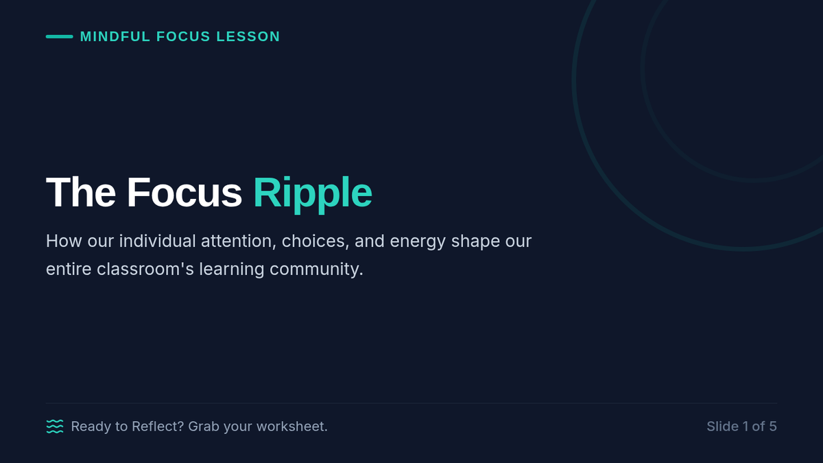 Focus Ripple Slides