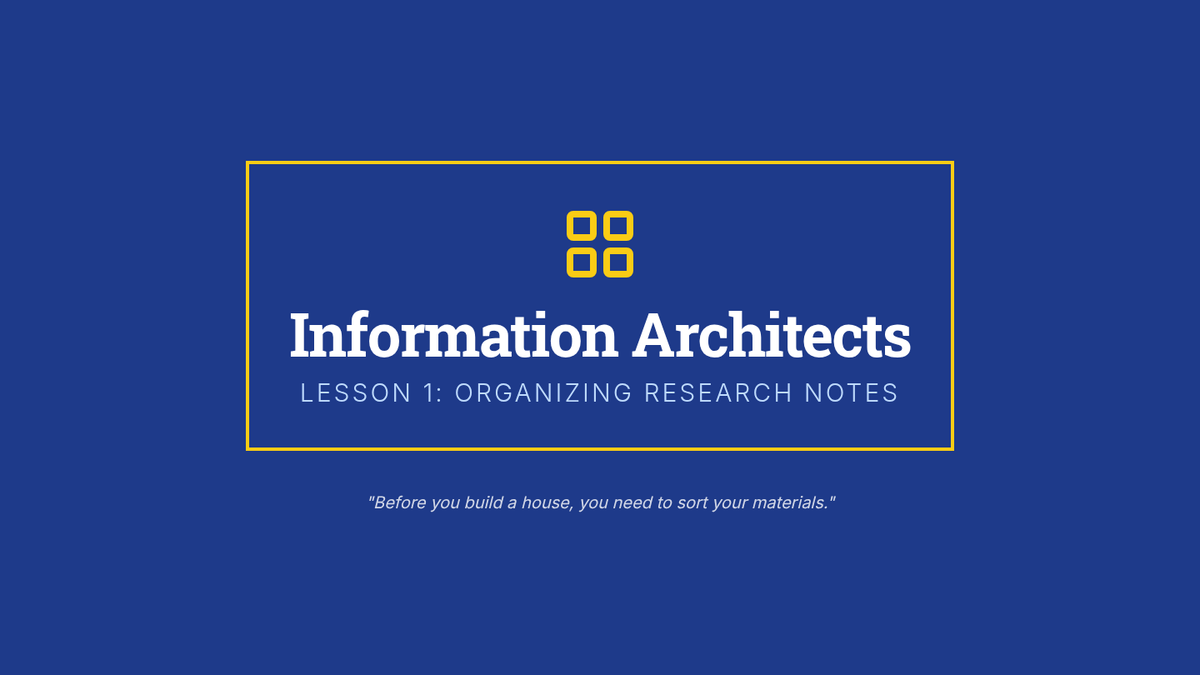 Note Blueprint Slides