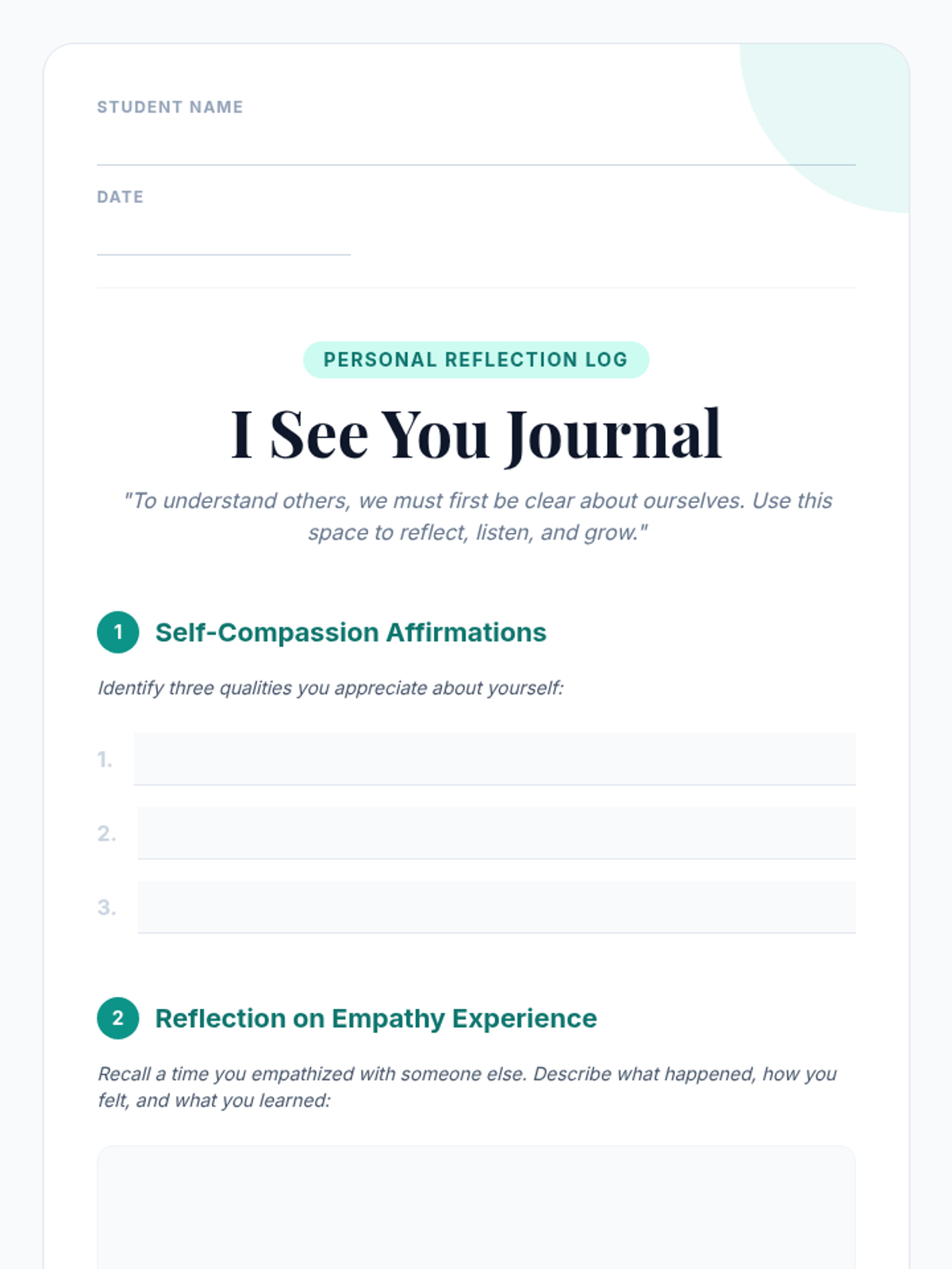 The Empathy Mirror • Lesson • Lenny Learning