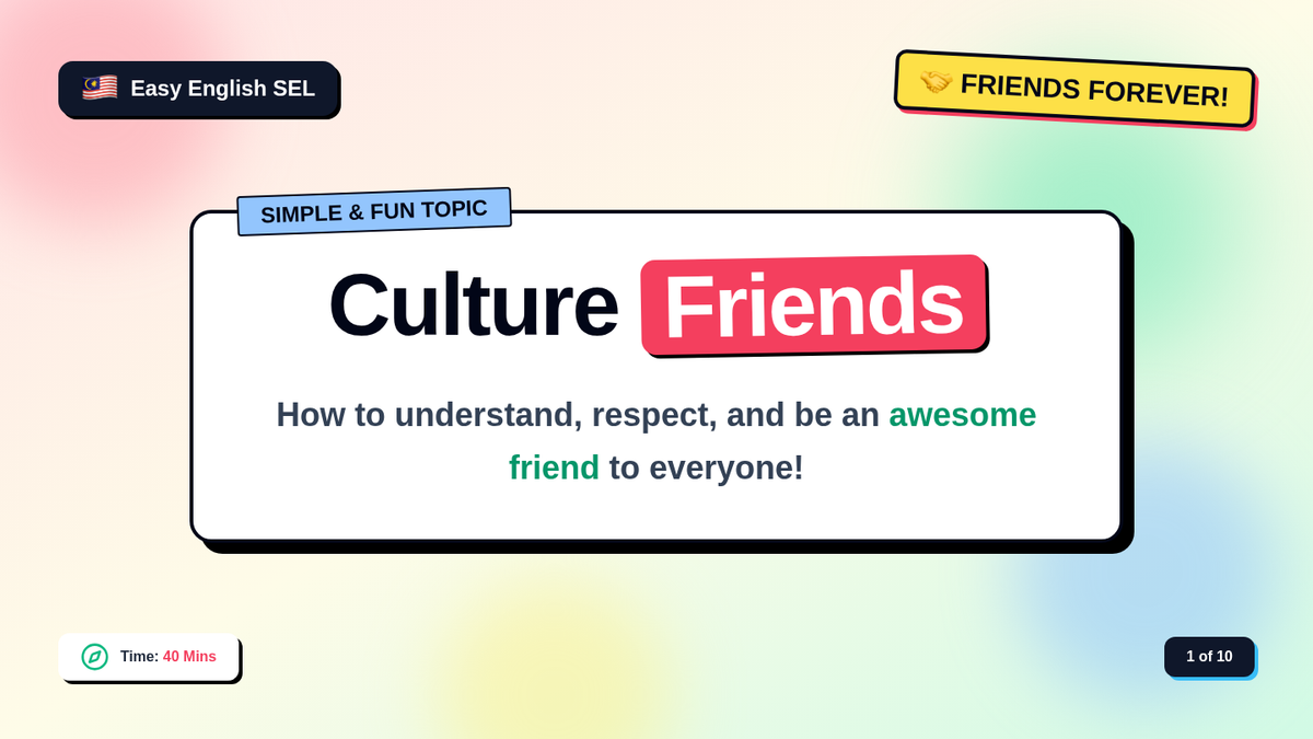 Culture Connectors Simplified Slides