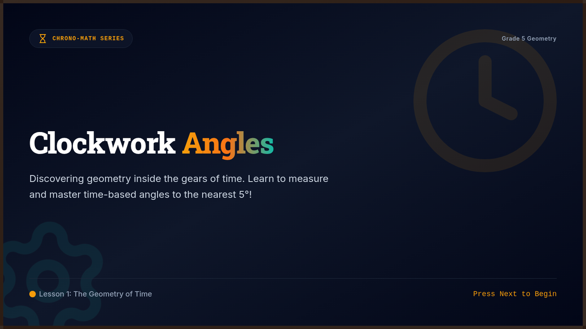 Clockwork Angles Slides