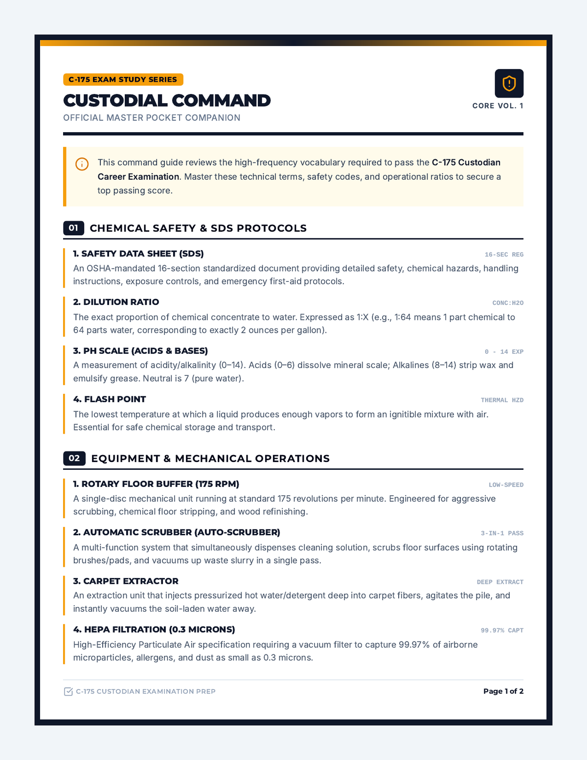 Command Guide Booklet page 1