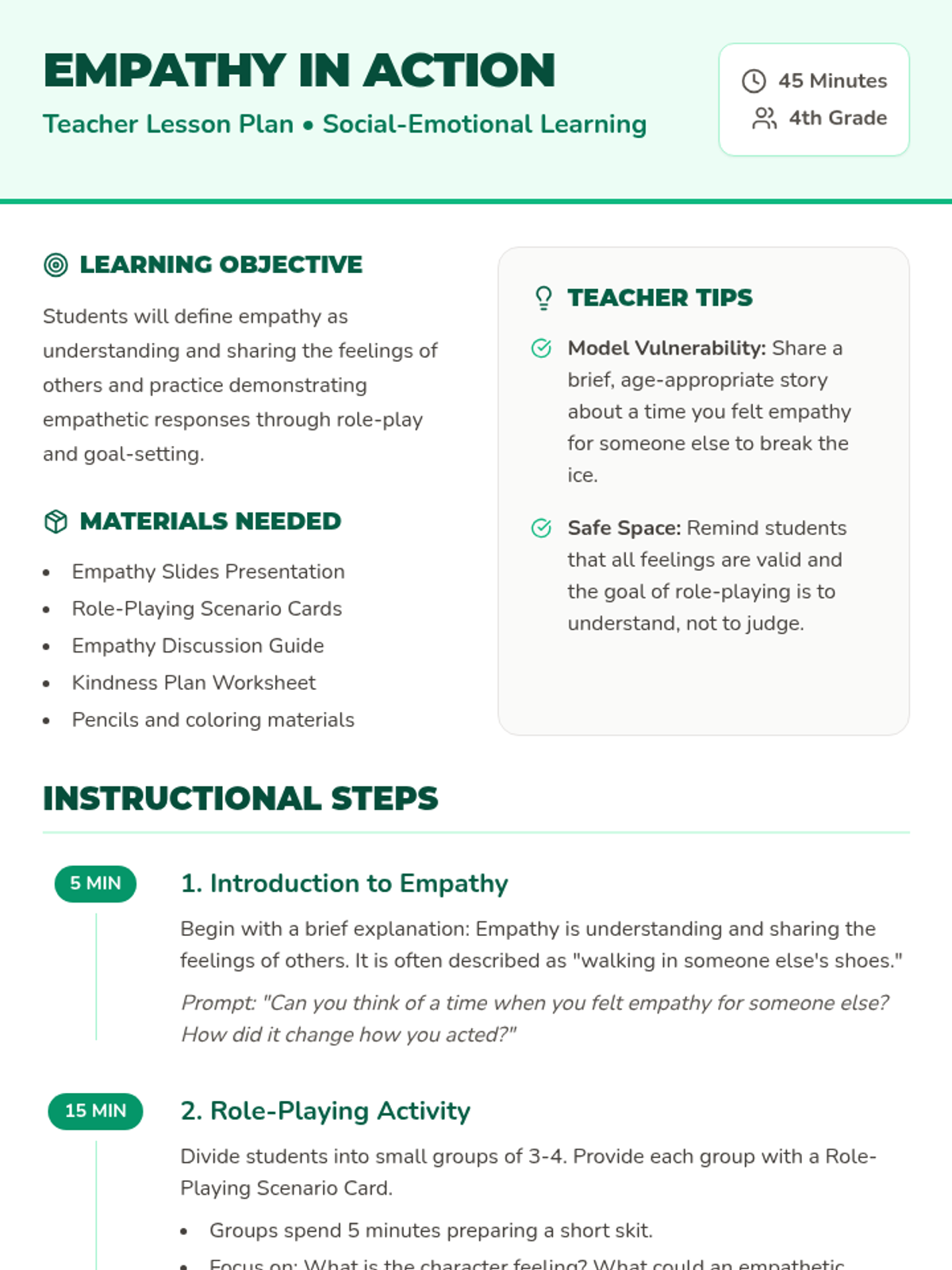 Empathy in Action • Lesson • Lenny Learning