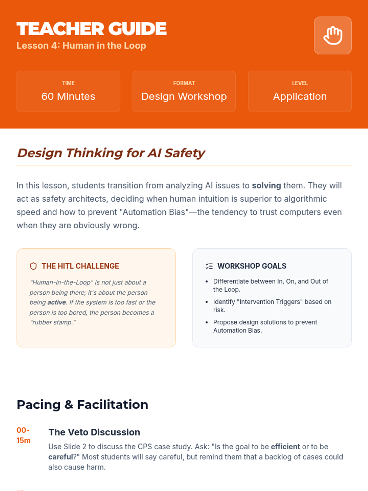 Human in the Loop Teacher Guide • Material • Lenny Learning