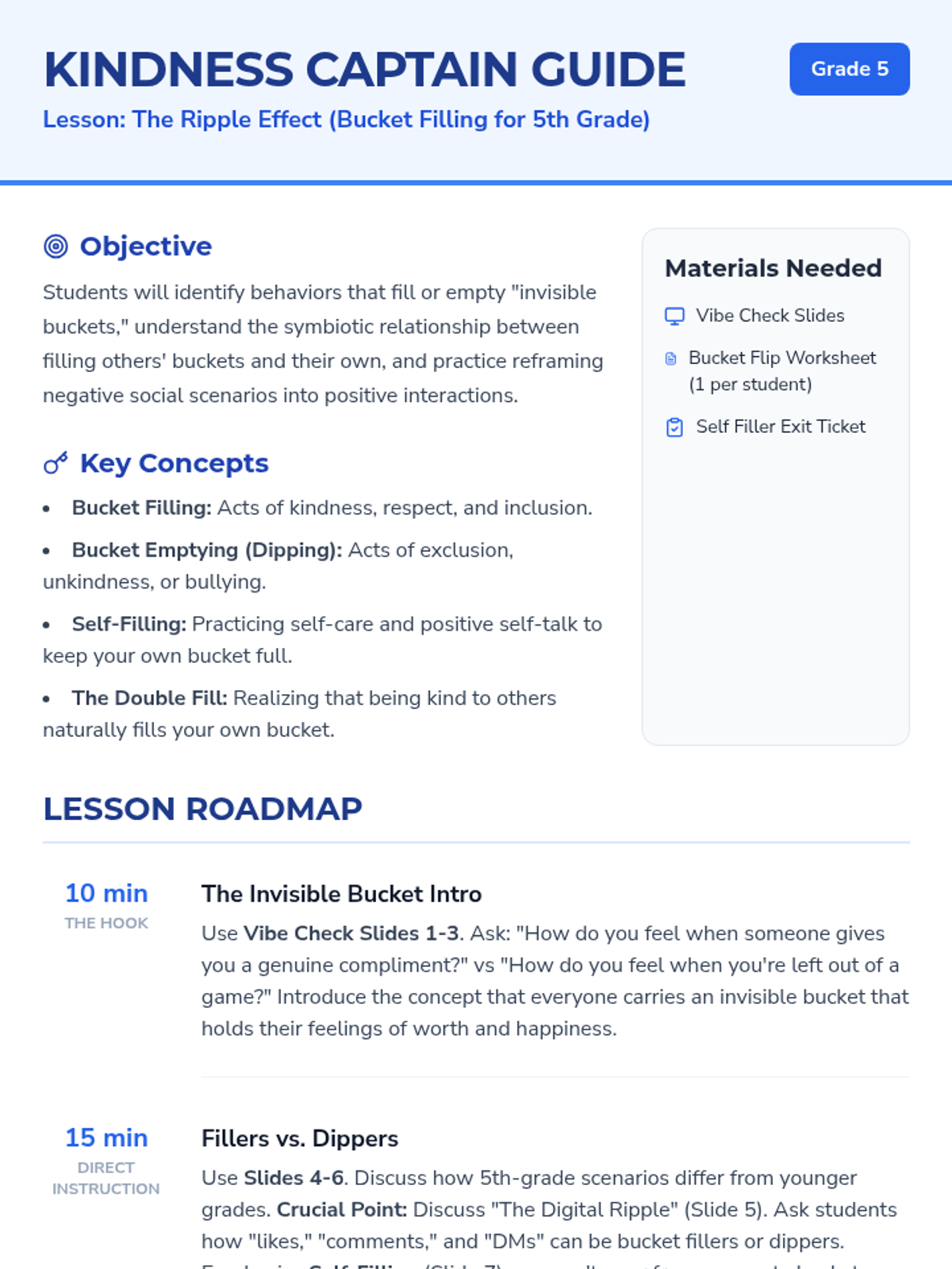 The Ripple Effect • Lesson • Lenny Learning