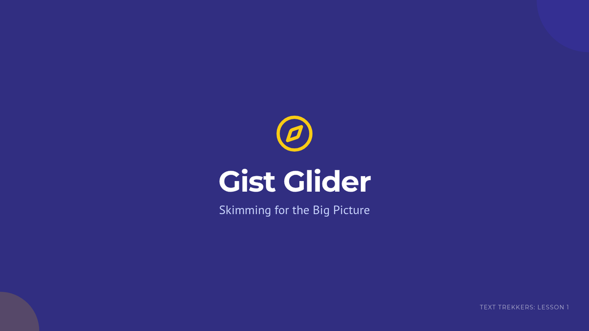 Gist Glider Slides