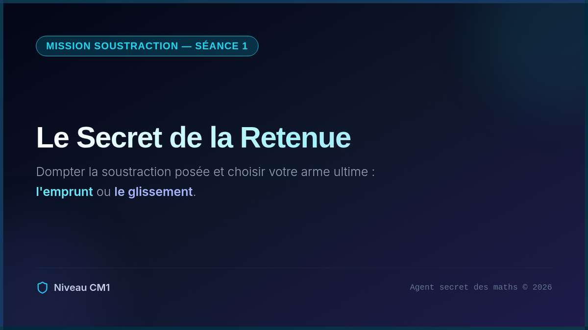 Secret Retenue Diaporama