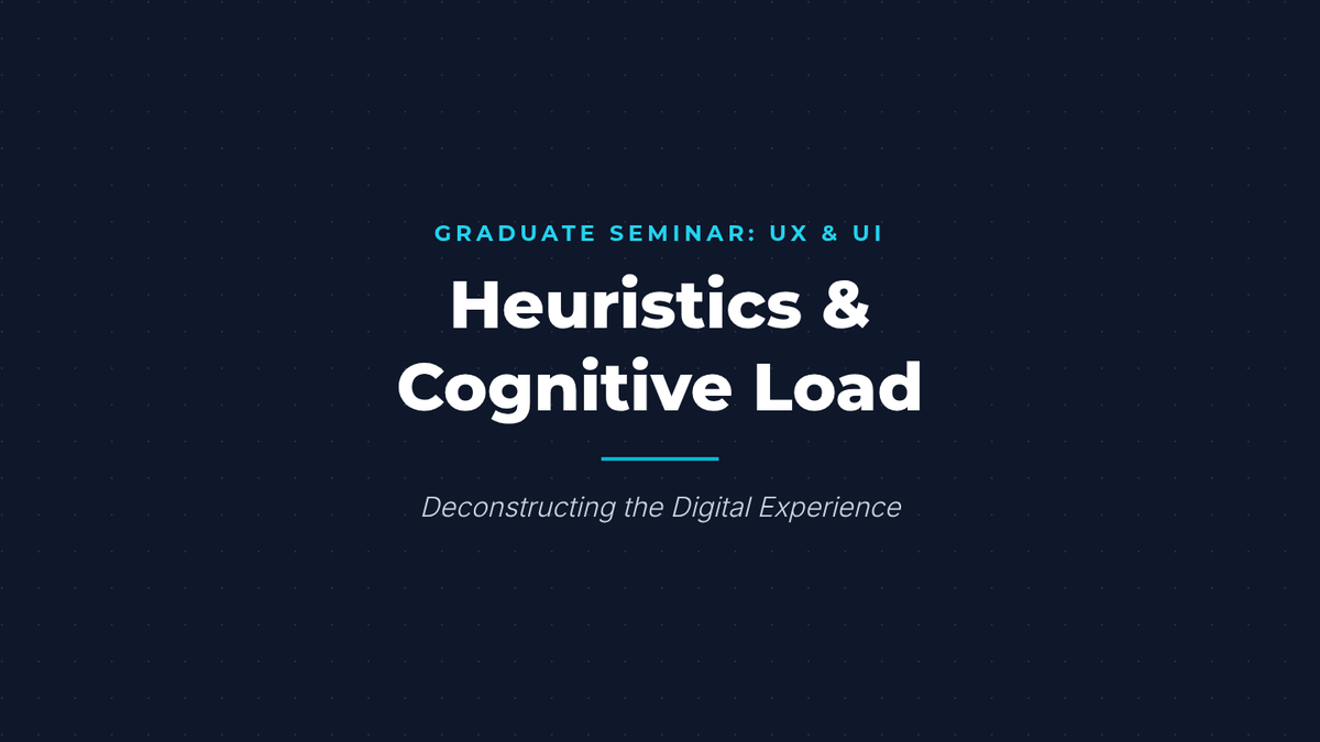 Heuristics Slides