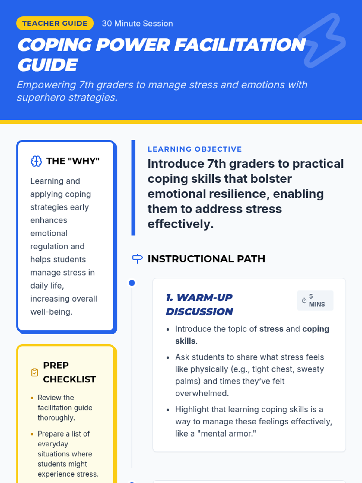 Coping Skills Superpowers • Lesson • Lenny Learning