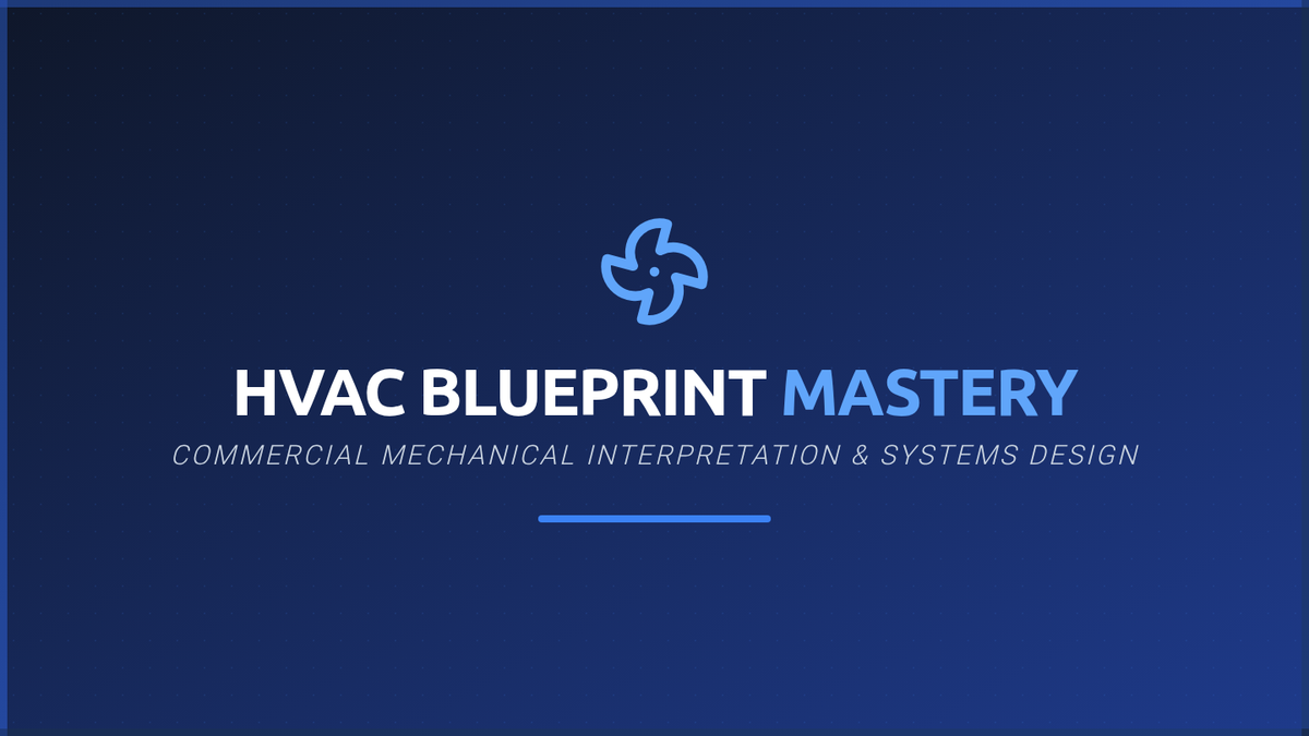 HVAC Blueprint Slides