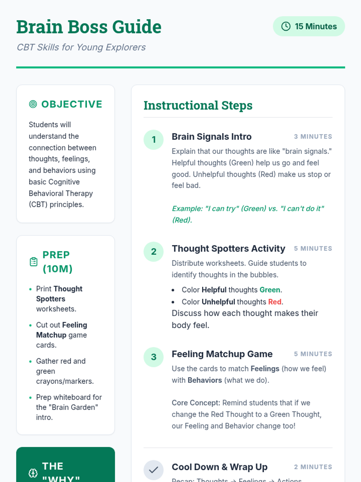 Thought Garden CBT • Lesson • Lenny Learning