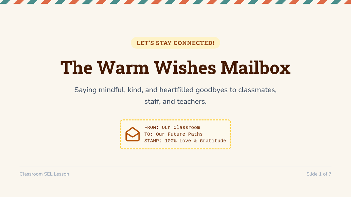 Warm Wishes Slides