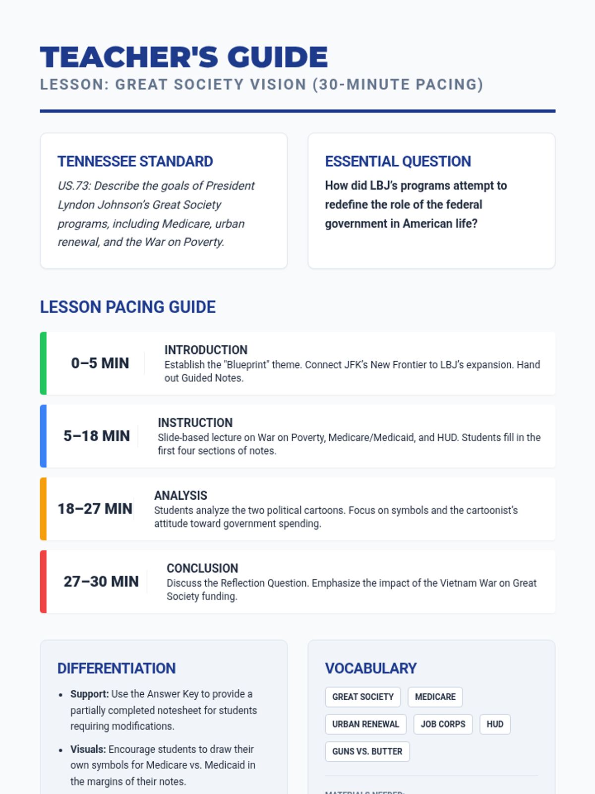 Teacher Instructional Guide