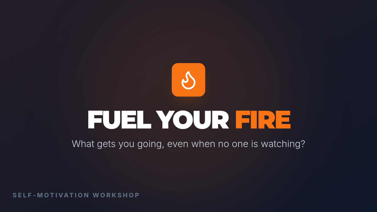 Fuel Your Fire Self-Motivation • Lesson • Lenny Learning