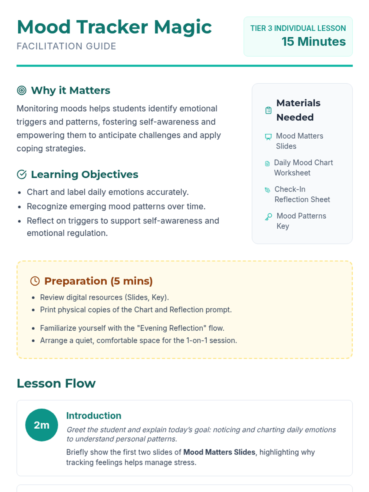 Mood Tracker Magic • Lesson • Lenny Learning