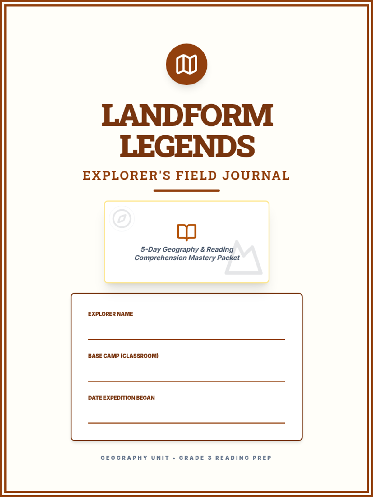 Explorer Guide Cover