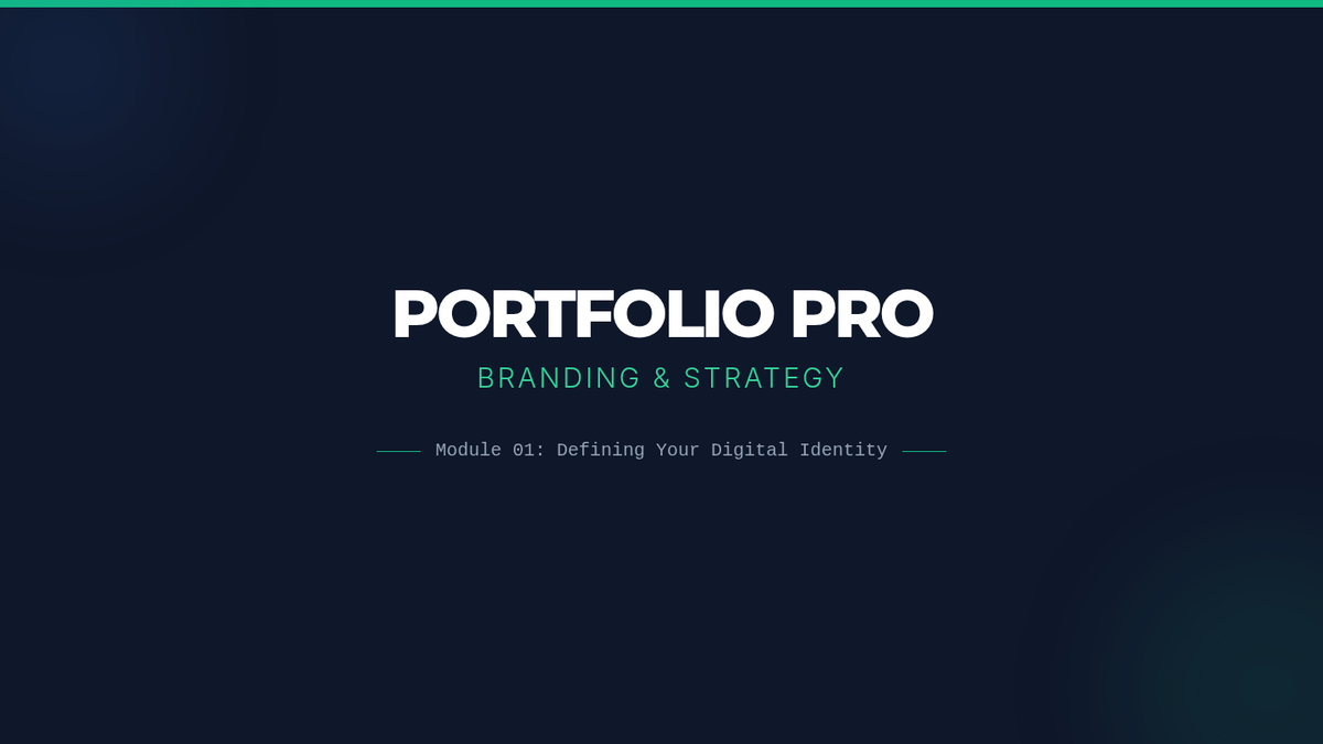 Portfolio Strategy Slides
