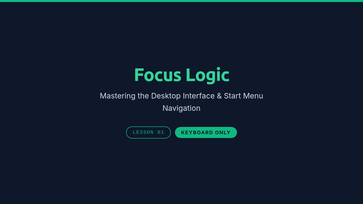 Focus Logic Slides