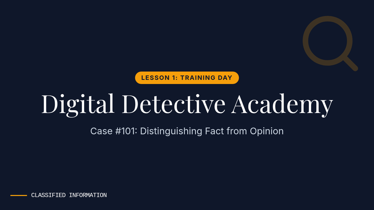 Fact or Opinion Slides